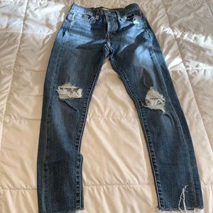 Levi’s wedgie skinny denim